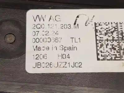 Автозапчастина б/у електро вентилятор для seat ibiza v (kj1, kjg) 1.0 tsi посилання на oem iam 2q0121203m  2q0959455h
