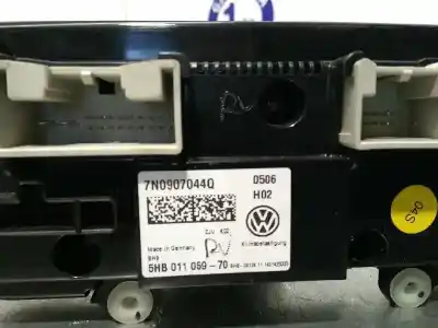 Автозапчасти б/у климат-контроль за volkswagen sharan (7n2) 2.0 tdi ссылки oem iam 7n0907044q 5hb011059 7n0907044qzju
