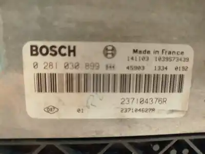 Автозапчасти б/у блок управления двигателем за renault kangoo express (fw0/1_) 1.5 dci 90 (fw0g, fw05, fw08, fw11) ссылки oem iam 237104376r 0281030899 