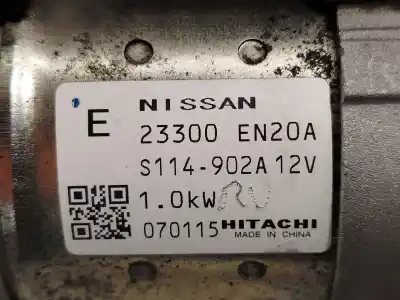 Автозапчасти б/у двигатель запускается за nissan qashqai / qashqai +2 i (j10, nj10, jj10e) 2.0 ссылки oem iam 23300en20a s114902a 