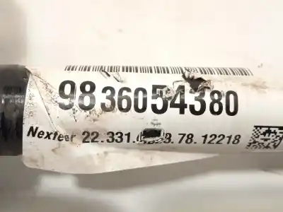 Автозапчасти б/у передняя левая трансмиссия за peugeot 208 ii (ub_, up_, uw_, uj_) 1.2 puretech 100 ссылки oem iam 9836054380  