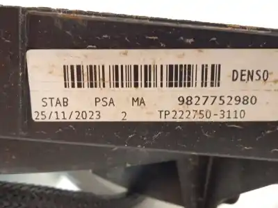 Автозапчасти б/у электрический вентилятор за peugeot 208 ii (ub_, up_, uw_, uj_) 1.2 puretech 100 ссылки oem iam 9827752980  