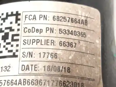 Second-hand car spare part front right shock absorber for jeep-viasa compass (mp, m6, mv, m7) 1.4 multiair oem iam references 68257664ab  k68257664ab