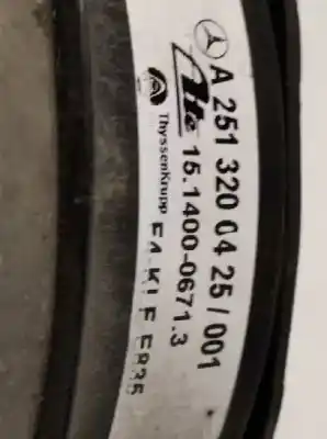 Peça sobressalente para automóvel em segunda mão amortecedor traseiro direito por mercedes-benz clase r (w251) 3.0 cdi cat referências oem iam a2513200425 15140006713 