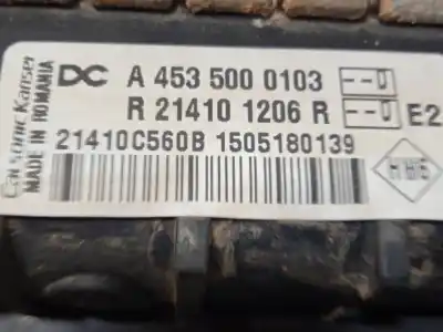 Pezzo di ricambio per auto di seconda mano radiatore d acqua per smart forfour fastback (453) 0.9 (453.044, 453.053) riferimenti oem iam a4535000103  214101206r