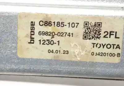 Peça sobressalente para automóvel em segunda mão elevador de vidros dianteira esquerda por toyota corolla (e21) hybrid active referências oem iam 6982002741  8570102090