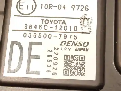 Second-hand car spare part electronic module for toyota corolla (e21) hybrid active oem iam references 8646c12010 0365007975 