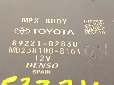 Pezzo di ricambio per auto di seconda mano modulo elettronico per toyota corolla (e21) hybrid active riferimenti oem iam 8922102830 2381008161 