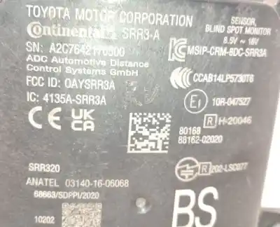 Pezzo di ricambio per auto di seconda mano modulo elettronico per toyota corolla (e21) hybrid active riferimenti oem iam 4135asrr3a 0aysrr3a a2c7642170500