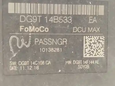 Автозапчасти б/у комфортный модуль за ford s-max (cj, wa6) 1.5 ecoboost ссылки oem iam dg9t14b533ea  2457415