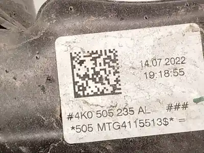 Second-hand car spare part rear axle for audi a6 c8 (4a2) 45 tdi mild hybrid quattro oem iam references 4k0505235al  