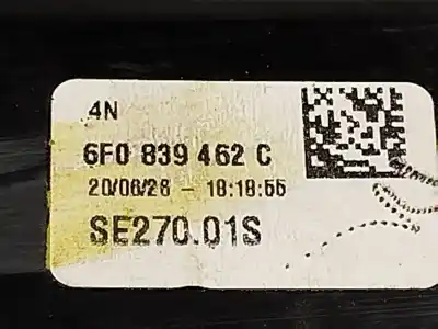 Second-hand car spare part rear right window regulator for seat arona style oem iam references 6f0839462c  5q0959408d