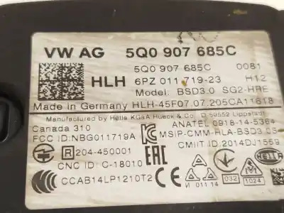 Second-hand car spare part electronic module for seat arona style oem iam references 5q0907685c  