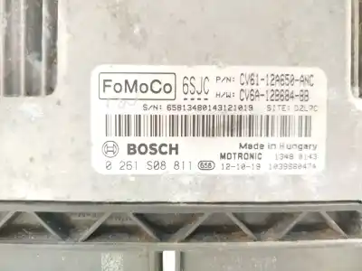 Second-hand car spare part ecu engine control for ford focus iii 1.0 ecoboost oem iam references cv6112a650anc 0261s08811 2013029