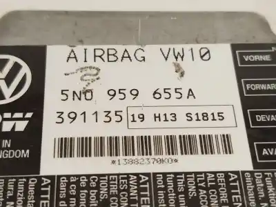 Автозапчасти б/у блок управления подушками безопасности за seat leon (1p1) 1.4 tsi ссылки oem iam 5n0959655a 391135 5n0959655aa01