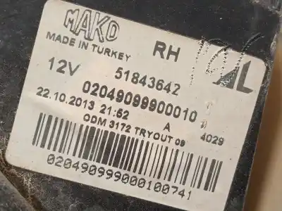 Автозапчасти б/у правый задний фонарь за fiat panda (312_, 319_) 0.9 (312pxg1a) ссылки oem iam 51843642  