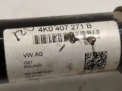 Second-hand car spare part front left transmission for audi a6 c8 (4a2) 45 tdi mild hybrid quattro oem iam references 4k0407271b  
