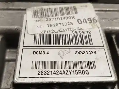 Second-hand car spare part ecu engine control for renault kangoo express 1.5 dci oem iam references 237101990r 28321424 