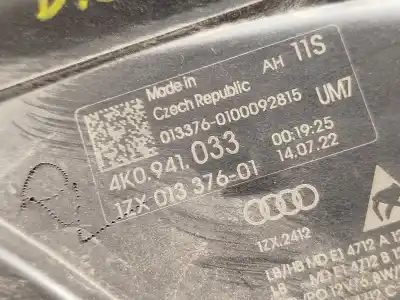 Автозапчастина б/у ліва фара для audi a6 c8 (4a2) 45 tdi mild hybrid quattro посилання на oem iam 4k0941033 1zx013376 