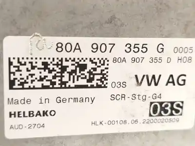 Автозапчасти б/у электронный модуль за audi a6 c8 (4a2) 45 tdi mild hybrid quattro ссылки oem iam 80a907355g  