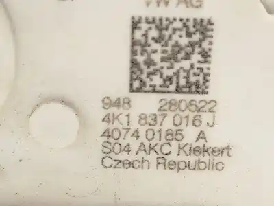 Автозапчастина б/у замок передній праві двері для audi a6 c8 (4a2) 45 tdi mild hybrid quattro посилання на oem iam 4k1837016j  