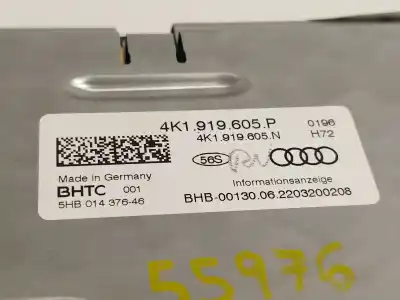 Автозапчасти б/у многофункциональный дисплей за audi a6 c8 (4a2) 45 tdi mild hybrid quattro ссылки oem iam 4k1919605p 5hb014376 4k1919605n