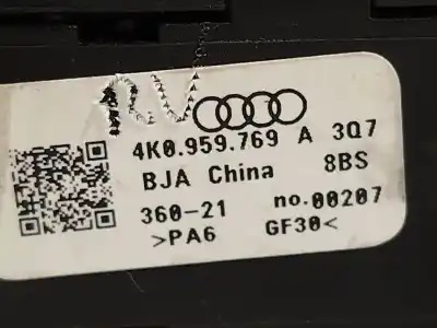 Автозапчасти б/у многофункциональное управление за audi a6 c8 (4a2) 45 tdi mild hybrid quattro ссылки oem iam 4k0959769a  4k0959769a3q7