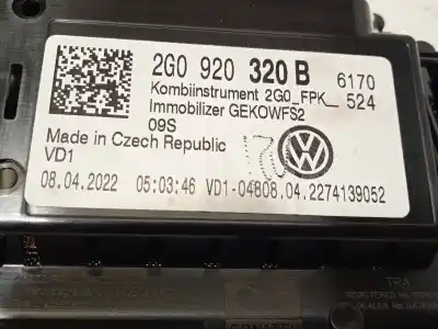 Автозапчасти б/у приборная доска за volkswagen t-cross (c11) 1.0 tsi ссылки oem iam 2g0920320b  