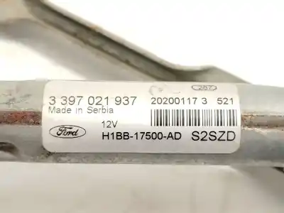 Автозапчастина б/у двигатель передніх склоочисників для ford fiesta (ce1) st-line посилання на oem iam h1bb17500ad 3397021937 2554660