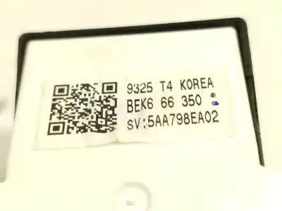 Peça sobressalente para automóvel em segunda mão botão / interruptor elevador vidro dianteiro esquerdo por mazda 3 lim. (bl) active referências oem iam bek666350  