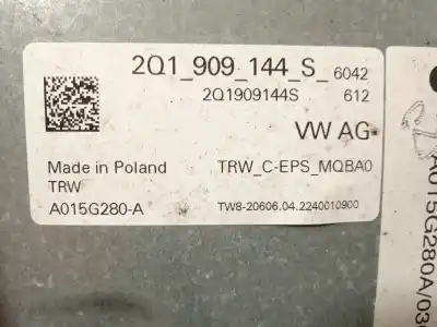 Second-hand car spare part steering column for volkswagen t-cross (c11) 1.0 tsi oem iam references 2q1423510bf  2q1909144s