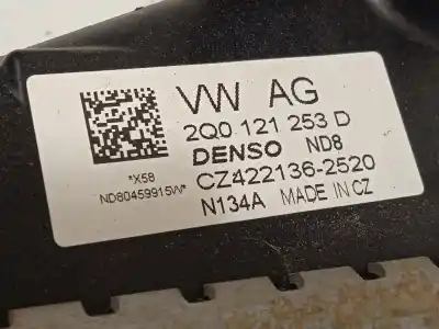 Автозапчастина б/у водяний радіатор для volkswagen t-cross (c11) 1.0 tsi посилання на oem iam 2q0121253d  
