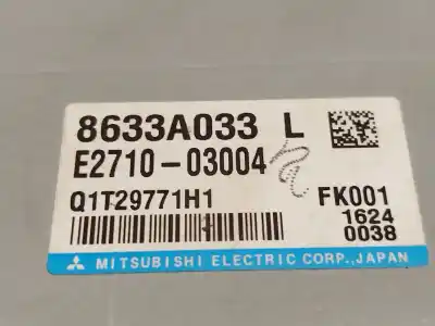 Second-hand car spare part electronic module for peugeot ion electric oem iam references 8633a033 e271003004 