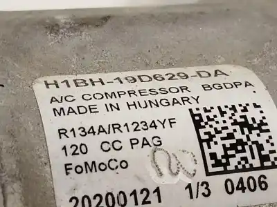 Автозапчастина б/у компресор кондиционера для ford fiesta (ce1) st-line посилання на oem iam h1bh19d629da  2673870