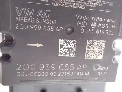 Автозапчасти б/у комплект подушки безопасности за volkswagen t-cross (c11) 1.0 tsi ссылки oem iam 2gm857003e82v 2gm880201lxea 2gm880204e
