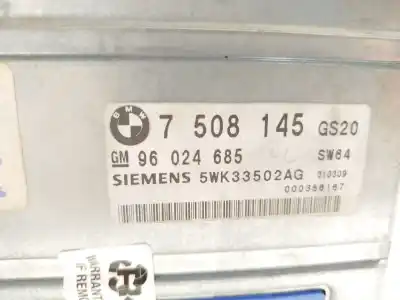 Second-hand car spare part automatic gearbox control unit for bmw x5 (e53) 3.0 i oem iam references 7508145 5wk33502ag 
