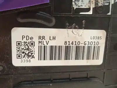 Автозапчастина б/у замок дверей заднього лівого для hyundai i30 (pde, pd, pden) 1.0 t-gdi посилання на oem iam 81410g3010  