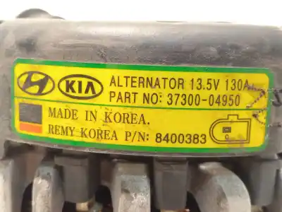 Автозапчастина б/у генератор для hyundai i30 (pde, pd, pden) 1.0 t-gdi посилання на oem iam 3730004950 8400383 8400383