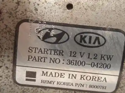 Автозапчастина б/у двигун запускається для hyundai i30 (pde, pd, pden) 1.0 t-gdi посилання на oem iam 3610004200  