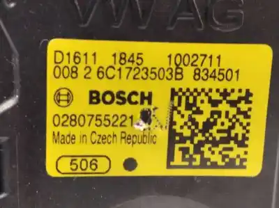Pezzo di ricambio per auto di seconda mano potenziometro a pedale per skoda fabia style riferimenti oem iam 6c1723503b 0280755221 