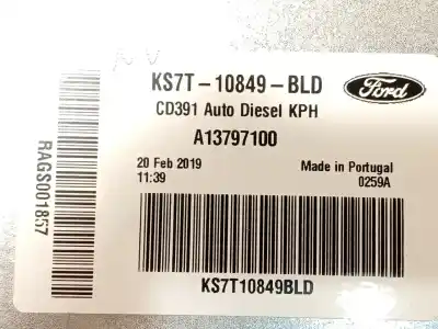 Peça sobressalente para automóvel em segunda mão quadrante por ford mondeo v fastback (ce) 2.0 ecoblue referências oem iam ks7t10849bld  2398749