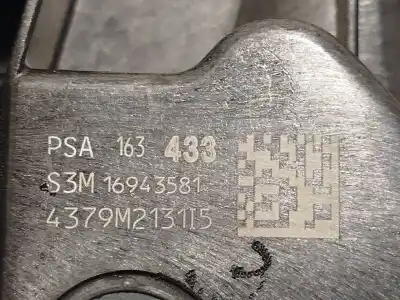 Автозапчасти б/у замок передней правой двери за peugeot rifter 1.2 puretech 110 ссылки oem iam 9816343380  163433