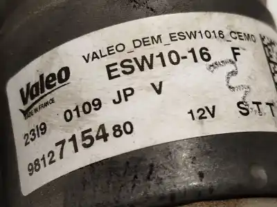 Автозапчастина б/у двигун запускається для peugeot rifter 1.2 puretech 110 посилання на oem iam 9812715480 esw1016f 