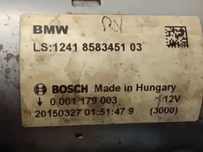Автозапчасти б/у двигатель запускается за bmw serie 1 lim. (f20/f21) 1.5 12v turbodiesel ссылки oem iam 12418583451 0001179003 