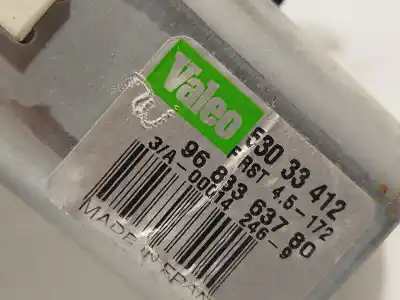 Автозапчасти б/у мотор заднего стеклоочистителя за peugeot rifter 1.2 puretech 110 ссылки oem iam 9683363780 53033412 