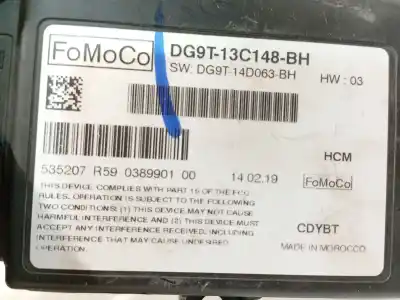 Second-hand car spare part electronic module for ford mondeo v fastback (ce) 2.0 ecoblue oem iam references dg9t13c148bh dg9t14d063bh 2032321