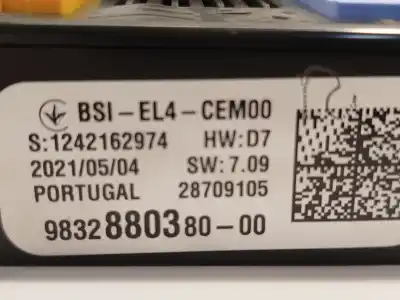 Автозапчастина б/у реле/запоперівник для citroen c4 iii (ba_, bb_, bc_) 1.2 puretech 130 (bahnsa, bahnsb) посилання на oem iam 9832880380  1677607680