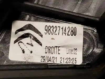 Автозапчасти б/у задний правый стеклорегулятор за citroen c4 iii (ba_, bb_, bc_) 1.2 puretech 130 (bahnsa, bahnsb) ссылки oem iam 9832714280  
