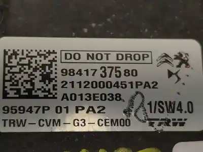 Автозапчастина б/у електронний модуль для citroen c4 iii (ba_, bb_, bc_) 1.2 puretech 130 (bahnsa, bahnsb) посилання на oem iam 9841737580  