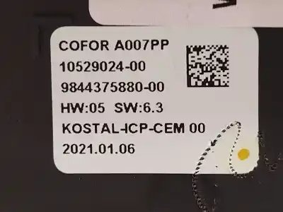 Автозапчастина б/у клімат-контроль для citroen c4 iii (ba_, bb_, bc_) 1.2 puretech 130 (bahnsa, bahnsb) посилання на oem iam 9844375880  